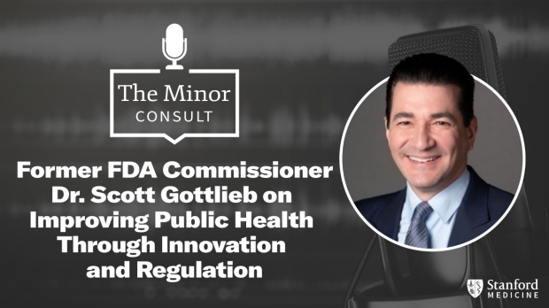 Former FDA Commissioner Dr. Scott Gottlieb on Improving Public Health Through Innovation and Regulation  Bio: